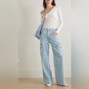 AGOLDE Minka High Rise Wide Leg Cargo Jeans. Size 26
